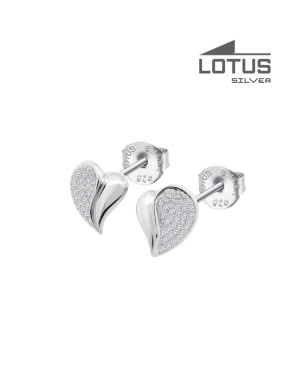 LOTUS SILVER EARRINGS
